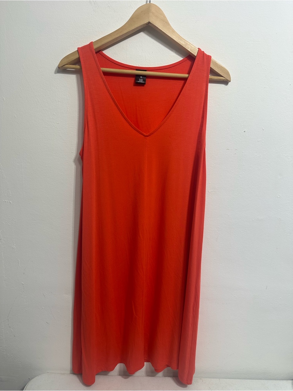 City Streets Vibrant Orange V-Neck Tank